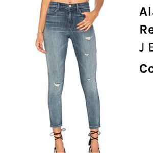 J Brand Alana high rise cropped jeans